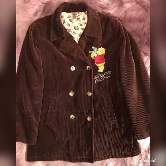 winnie the pooh corduroy jacket